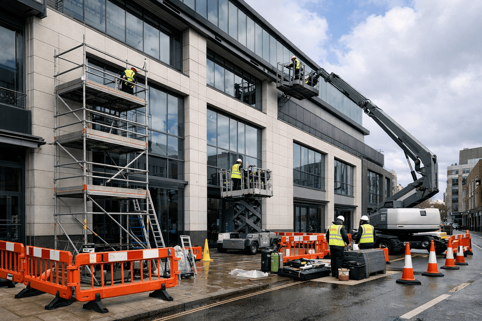 Commercial property maintenance contract — planned and reactive works