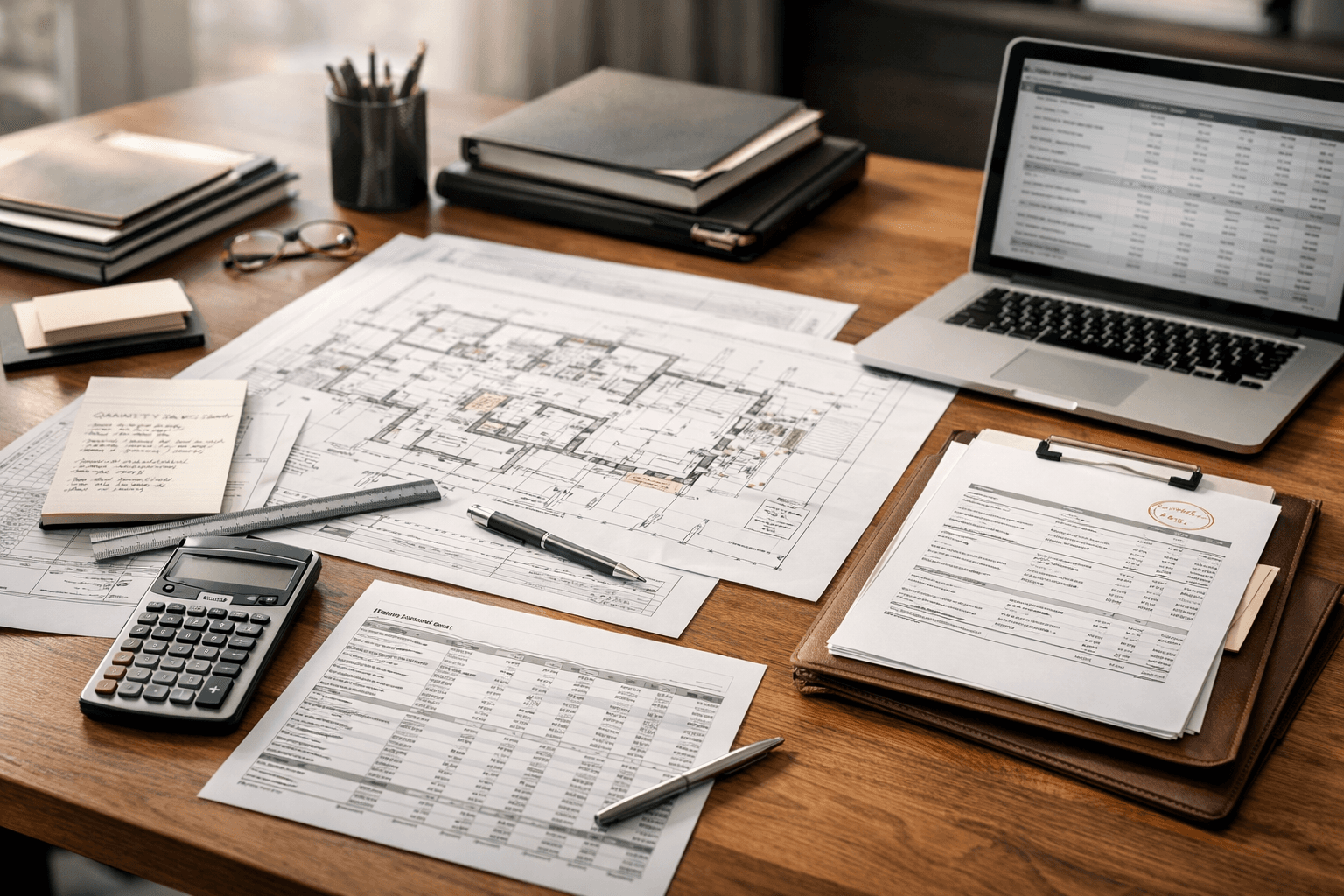 Estimation and scope of work preparation — planning and documentation in progress